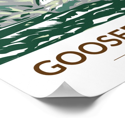 Park Minnesota  Herfsten Poster (Hoek)