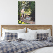 Park Monceau Monet Fine Impressionisme Art Canvas Afdruk (Insitu (Slaapkamer))