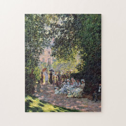Park Monceau Monet Fine Impressionisme Art Legpuzzel (Verticaal)