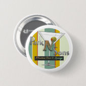 Park N Sons Martini Bar & Lounge Ronde Button 5,7 Cm (Voorkant /achterkant)