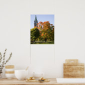 Park naast het Parliment Building in Ottawa, Poster (Keuken)