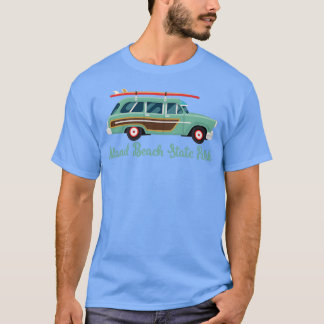 Park NJ Retro Surf Wagon T-shirt
