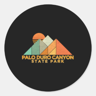 Park Palo Duro Canyon Ronde Sticker