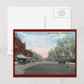 Park Place, Morristown NJ 1915  Briefkaart (Voorkant / Achterkant)