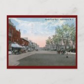 Park Place, Morristown NJ 1915  Briefkaart (Voorkant)