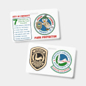 Park Protector Badge (Voor- en achterkant)
