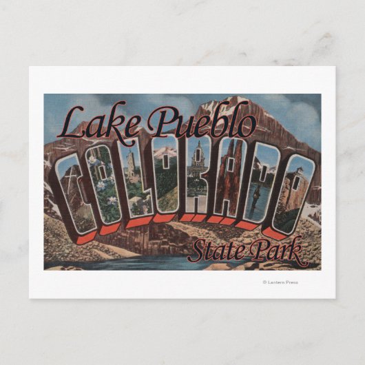 Park Pueblo, Colorado Briefkaart (Voorkant)