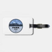 Park Range Colorado Camping Bagagelabel (Achterkant horizontaal)