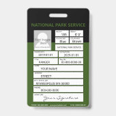 Park Ranger Badge (Achterkant)