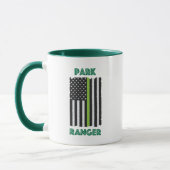 Park Ranger Flag Mug Mok (Links)
