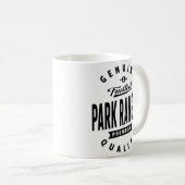Park Ranger Gift Funny Job Title Koffiemok (Voorkant rechts)