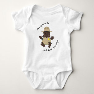 Park ranger grandpa romper
