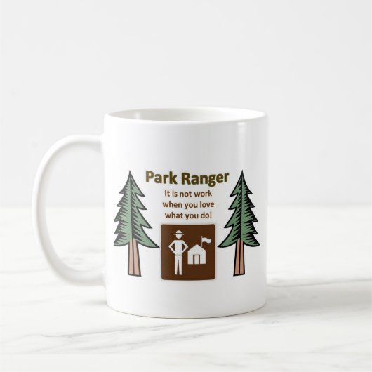 Park Ranger Koffiemok (Links)