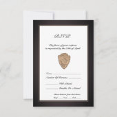 Park Ranger Retirement Response-Kaart RSVP Kaartje (Voorkant)