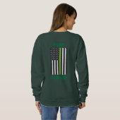 Park Ranger Vlag T-Shirt (Achterkant volledig)