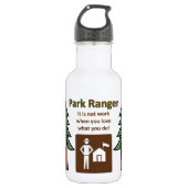 Park Ranger Waterfles (Voorkant)