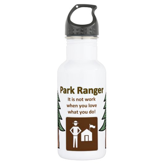 Park Ranger Waterfles (Voorkant)