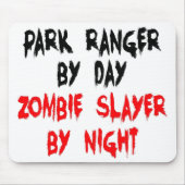 Park Ranger Zombie Slayer Muismat (Voorkant)