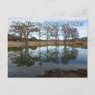Park Rio Frio River Concan Texas Garner Briefkaart