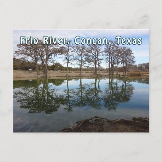 Park Rio Frio River Concan Texas Garner Briefkaart (Voorkant)