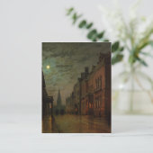 Park Row, Leeds van John Atkinson Grimshaw Briefkaart (Staand voorkant)