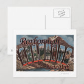 Park Roxborough State Park, Colorado Briefkaart (Voorkant / Achterkant)