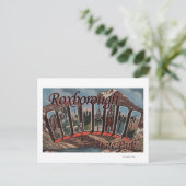 Park Roxborough State Park, Colorado Briefkaart (Staand voorkant)