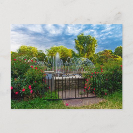 Park Rozen, Columbus, Ohio Briefkaart (Voorkant)