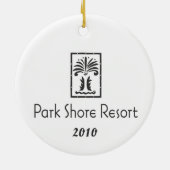 Park Shore Resort Ornament (Achterkant)