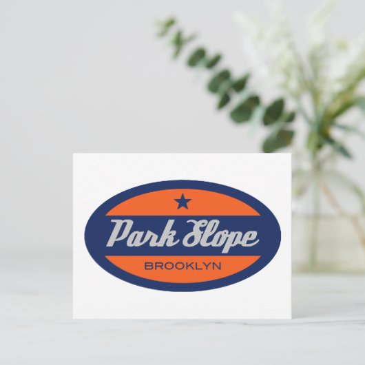 Park Slope Briefkaart (Staand voorkant)