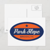 Park Slope Briefkaart (Voorkant / Achterkant)