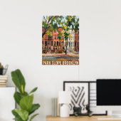 Park Slope Brooklyn New York Poster (Thuiskantoor)