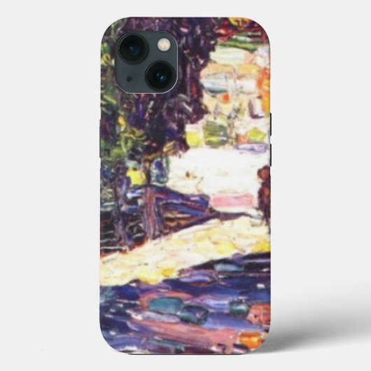 Park St. Cloud met Horseman Wassily Kandinsky Case-Mate iPhone Case (Achterkant)