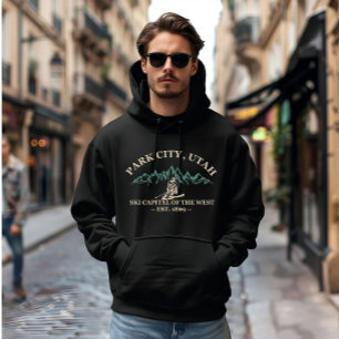 Park stad Utah skigebieden Hoodie