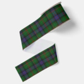 Park tartan green blue plaid grosgrain lint (Achterkant)