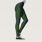 Park tartan green blue plaid leggings (Rechts)