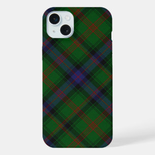 Park tartan groen blauw geruit iPhone 15 plus case