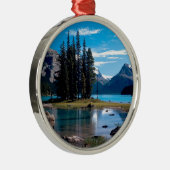 Park The Great Outdoor Jasper Alberta Canada Metalen Ornament (Rechts)