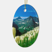 Park The Highline Trail Glacier Montana Keramisch Ornament (Links)
