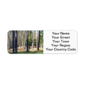 Park Trees Etiket (Voorkant)