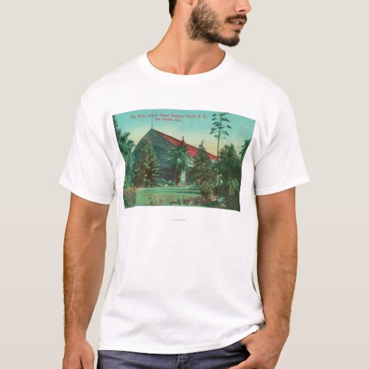 Park Uitzicht van SP RR Arcade Depot T-shirt (Voorkant)