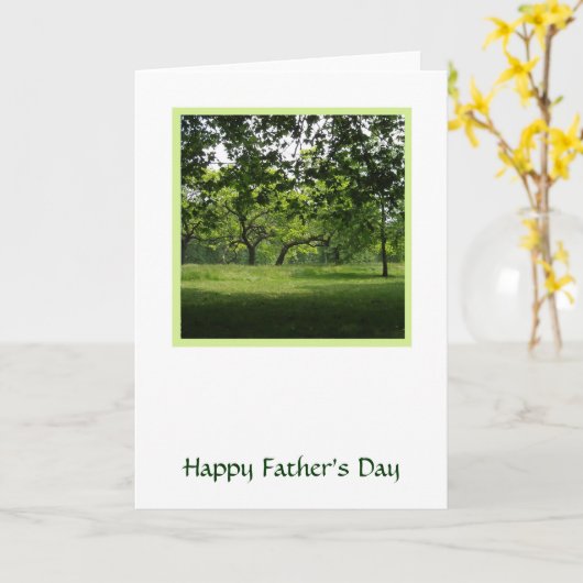 Park Vaderdag Kaart (Gele Bloem)