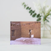 Park van de Cultuur van Chaco het Nationale Briefkaart (Staand voorkant)