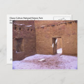 Park van de Cultuur van Chaco het Nationale Briefkaart (Voorkant / Achterkant)