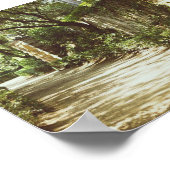 Park van het Doolhof van Horta Poster (Hoek)