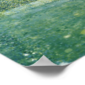 Park van Schloss Kammer - Gustav Klimt (1910) Poster (Hoek)