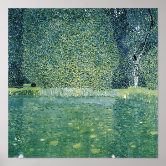 Park van Schloss Kammer - Gustav Klimt (1910) Poster (Voorkant)