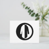 Parka Power is een cool retro mod mod mod mod mod Briefkaart (Staand voorkant)