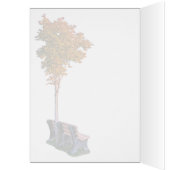 Parkbank - 5"x 7"Art Kaart (Binnen (Links))
