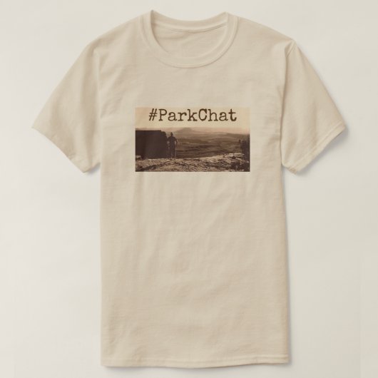 #ParkChat Twitter T-Shirt Canyonlands (Design voorkant)
